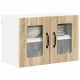 Sonata H Горен кухненски шкаф с рафт 2 pcs Сонома дъб 60 x 31 x 40 см