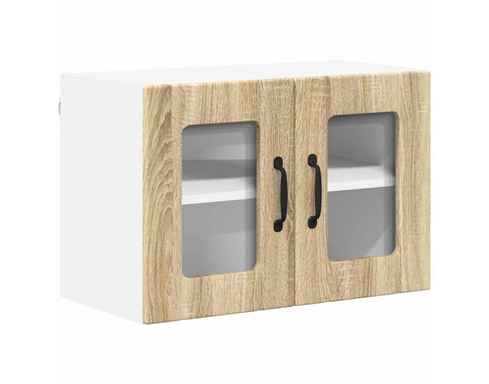Sonata H Горен кухненски шкаф с рафт 2 pcs Сонома дъб 60 x 31 x 40 см