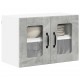 Sonata H Горен кухненски шкаф 2 pcs Циментено сиво 60 x 31 x 40 см