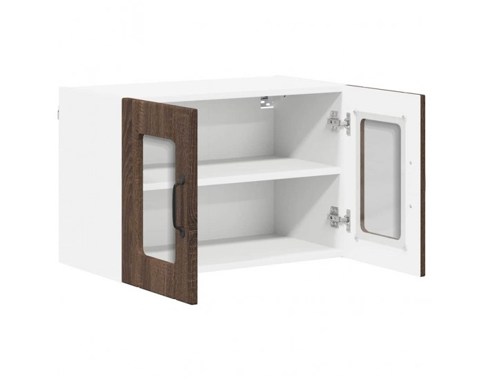 Sonata H Горен кухненски шкаф Кафяв дъб 60 x 31 x 40 см Инженерно дърво
