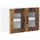 Sonata H Горен кухненски шкаф с рафт 2 pcs Старо дърво 60 x 31 x 40 см
