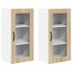Sonata H Горен кухненски шкаф с рафт 2 pcs Сонома дъб 40 x 31 x 80 см