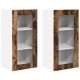Sonata H Горен кухненски шкаф с рафт 2 pcs Димян дъб 40 x 31 x 80 см