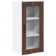 Sonata H Горен кухненски шкаф с рафт 2 pcs Кафяв дъб 40 x 31 x 80 см