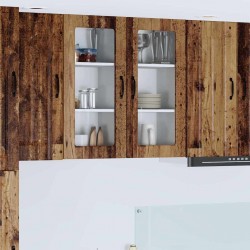 Sonata H Горен кухненски шкаф с рафт 2 pcs Старо дърво 40 x 31 x 80 см - Bucătării modulare