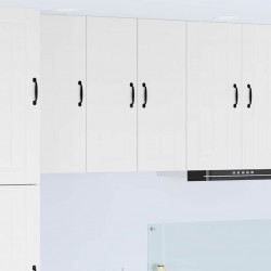 Sonata H Горен кухненски шкаф с рафт 2 pcs Лъскаво бяло 30 x 31 x 80 см - Bucătării modulare