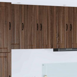 Sonata H Горен кухненски шкаф с рафт 2 pcs Кафяв дъб 30 x 31 x 80 см - Bucătării modulare