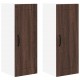 Sonata H Горен кухненски шкаф с рафт 2 pcs Кафяв дъб 30 x 31 x 80 см
