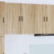 Sonata H Горен кухненски шкаф Сонома дъб 40 x 31 x 80 см Инженерно дърво