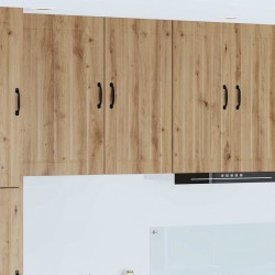 Sonata H Горен кухненски шкаф с рафт Дъб 40 x 31 x 80 см Инженерно дърво - Bucătării modulare