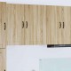Sonata H Горен кухненски шкаф Сонома дъб 50 x 31 x 80 см Инженерно дърво