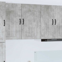 Sonata H Горен кухненски шкаф с рафт Циментено сиво 50 x 31 x 80 см - Bucătării modulare