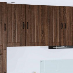 Sonata H Горен кухненски шкаф Кафяв дъб 50 x 31 x 80 см Инженерно дърво - Bucătării modulare