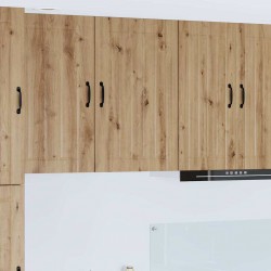 Sonata H Горен кухненски шкаф с рафт Дъб 50 x 31 x 80 см Инженерно дърво - Bucătării modulare