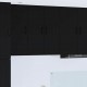 Sonata H Горен кухненски шкаф Черно 60 x 31 x 80 см Инженерно дърво