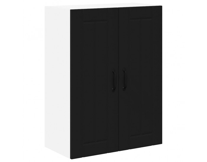Sonata H Горен кухненски шкаф Черно 60 x 31 x 80 см Инженерно дърво