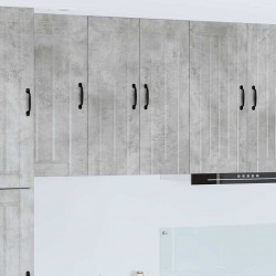 Sonata H Горен кухненски шкаф с рафт Циментено сиво 60 x 31 x 80 см - Bucătării modulare