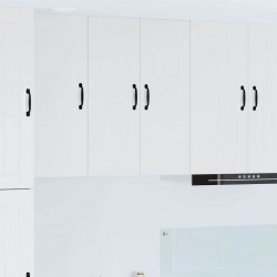 Sonata H Горен кухненски шкаф с рафт Лъскаво бяло 60 x 31 x 80 см - Bucătării modulare