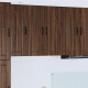Sonata H Горен кухненски шкаф Кафяв дъб 60 x 31 x 80 см Инженерно дърво