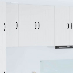 Sonata H Горен кухненски шкаф с рафт Лъскаво бяло 80 x 31 x 80 см - Bucătării modulare
