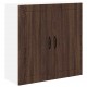 Sonata H Горен кухненски шкаф Кафяв дъб 80 x 31 x 80 см Инженерно дърво