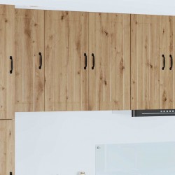 Sonata H Горен кухненски шкаф с рафт Дъб 80 x 31 x 80 см Инженерно дърво - Bucătării modulare
