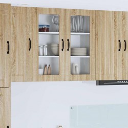 Sonata H Горен кухненски шкаф Сонома дъб 80 x 31 x 80 см Инженерно дърво - Bucătării modulare