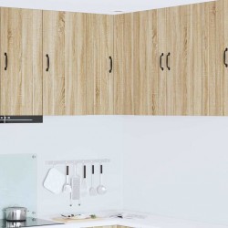 Sonata H Горен кухненски шкаф Сонома дъб 57 x 57 x 80 см Инженерно дърво - Bucătării modulare