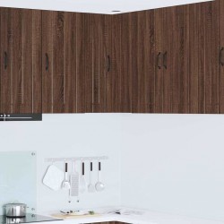 Sonata H Горен кухненски шкаф Кафяв дъб 57 x 57 x 80 см Инженерно дърво - Bucătării modulare