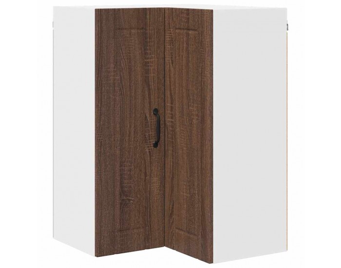 Sonata H Горен кухненски шкаф Кафяв дъб 57 x 57 x 80 см Инженерно дърво