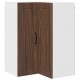 Sonata H Горен кухненски шкаф Кафяв дъб 57 x 57 x 80 см Инженерно дърво