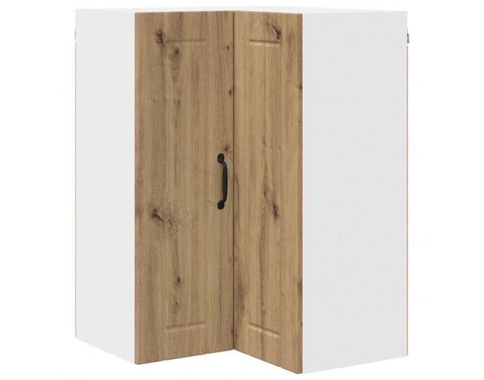 Sonata H Горен кухненски шкаф с рафт Дъб 57 x 57 x 80 см Инженерно дърво