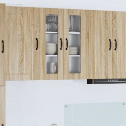 Sonata H Горен кухненски шкаф Сонома дъб 60 x 31 x 80 см Инженерно дърво - Bucătării modulare