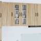 Sonata H Горен кухненски шкаф Сонома дъб 60 x 31 x 80 см Инженерно дърво