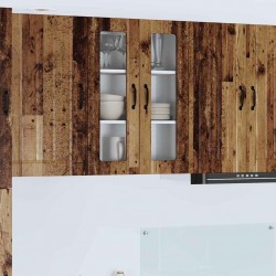 Sonata H Горен кухненски шкаф с рафт Старо дърво 60 x 31 x 80 см - Bucătării modulare