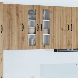 Sonata H Горен кухненски шкаф с рафт Дъб 60 x 31 x 80 см Инженерно дърво - Bucătării modulare