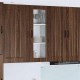 Sonata H Горен кухненски шкаф Кафяв дъб 40 x 31 x 100 см Инженерно дърво