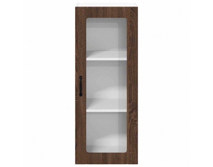Sonata H Горен кухненски шкаф Кафяв дъб 40 x 31 x 100 см Инженерно дърво