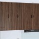Sonata H Горен кухненски шкаф Кафяв дъб 30 x 31 x 100 см Инженерно дърво