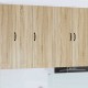 Sonata H Горен кухненски шкаф с рафт Сонома дъб 40 x 31 x 100 см