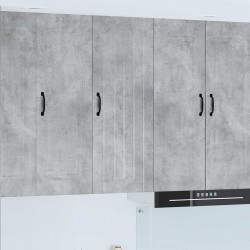Sonata H Горен кухненски шкаф с рафт Циментено сиво 40 x 31 x 100 см - Bucătării modulare