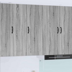 Sonata H Горен кухненски шкаф с рафт Сив Сонома 40 x 31 x 100 см - Bucătării modulare