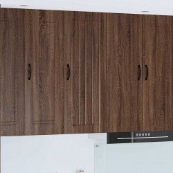 Sonata H Горен кухненски шкаф Кафяв дъб 40 x 31 x 100 см Инженерно дърво - Bucătării modulare