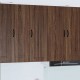 Sonata H Горен кухненски шкаф Кафяв дъб 40 x 31 x 100 см Инженерно дърво