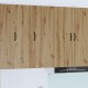 Sonata H Горен кухненски шкаф Дъб 40 x 31 x 100 см Инженерно дърво
