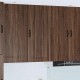 Sonata H Горен кухненски шкаф Кафяв дъб 50 x 31 x 100 см Инженерно дърво