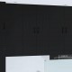Sonata H Горен кухненски шкаф Черно 60 x 31 x 100 см Инженерно дърво