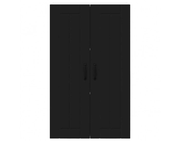 Sonata H Горен кухненски шкаф Черно 60 x 31 x 100 см Инженерно дърво
