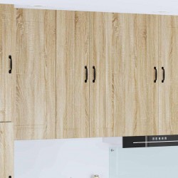Sonata H Горен кухненски шкаф с рафт Сонома дъб 60 x 31 x 100 см - Bucătării modulare