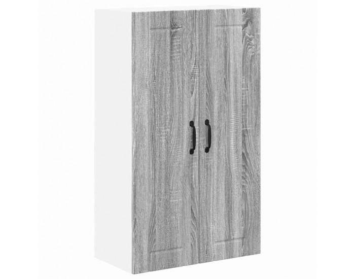 Sonata H Горен кухненски шкаф с рафт Сив Сонома 60 x 31 x 100 см